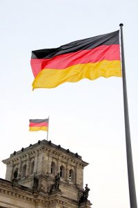 Deutsche Flagge in Berlin